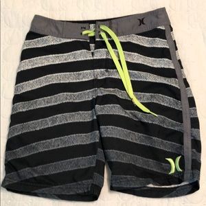 Boys Hurley swim trunks.  Size 10.